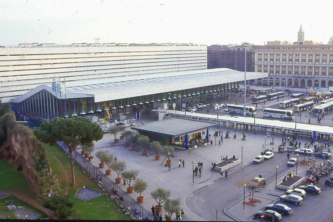 Stazione Termini dall'alto